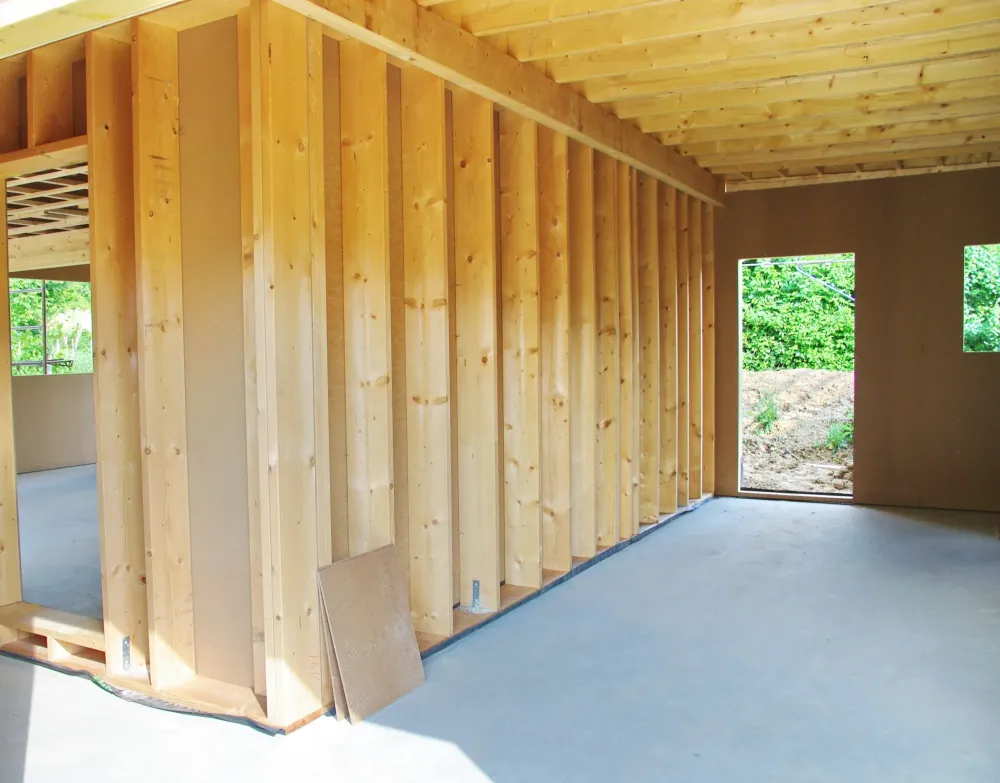 Ossature bois à La Roche-Chalais